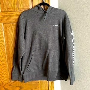 Men’s Columbia Hoodie (Graphite Grey) size L